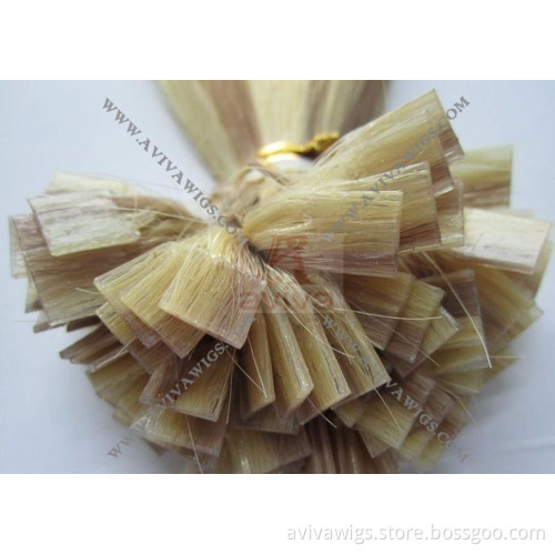 Pre Bonded Keratin Tip Human Hair Extensions